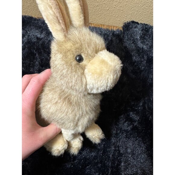 Douglas The Cuddle Toy Plush Bunny Rabbit 10" Brown Stuffed 2013 - Picture 3 of 8